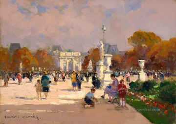 París Painting - Jardín de las Tullerías CE París